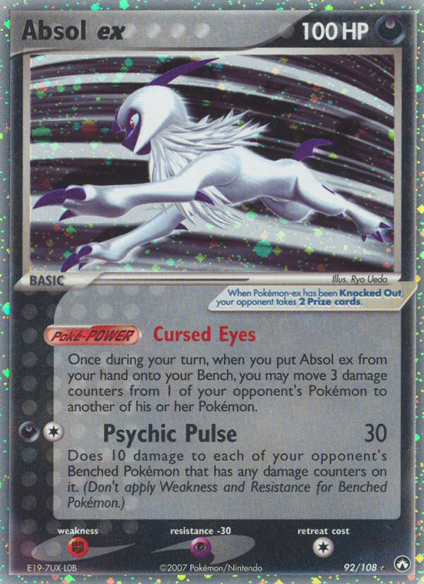 Absol ex (92/108) [EX: Power Keepers] | Mindsight Gaming
