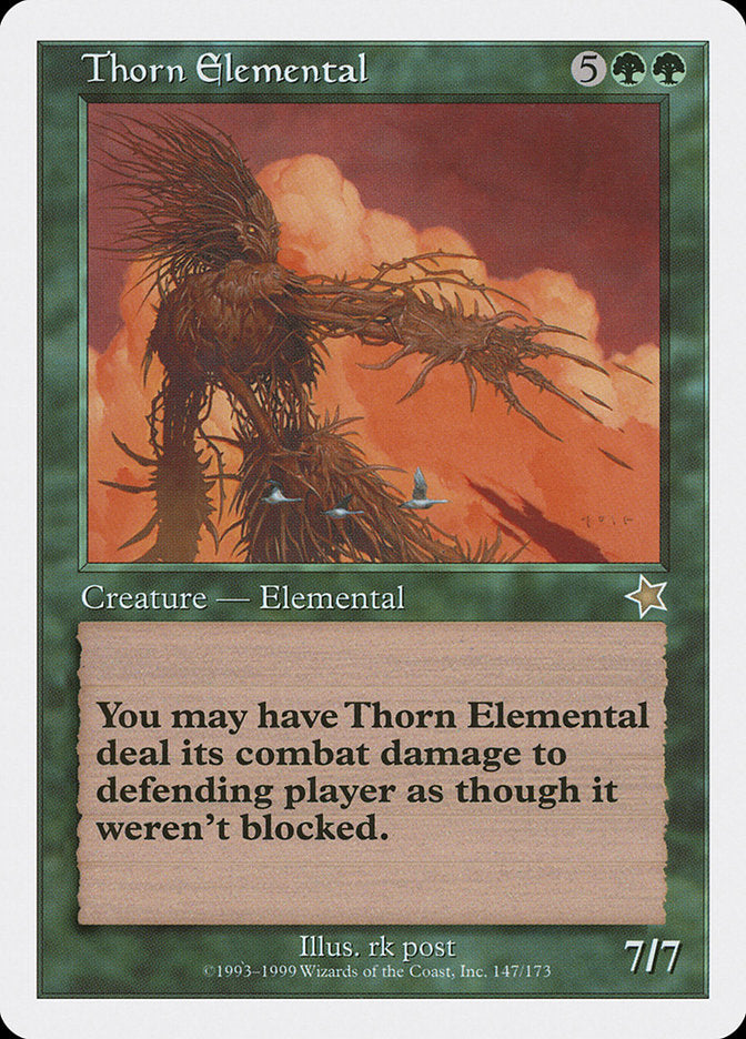 Thorn Elemental [Starter 1999] | Mindsight Gaming