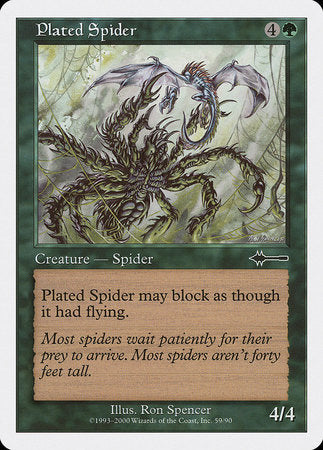 Plated Spider [Beatdown Box Set] | Mindsight Gaming
