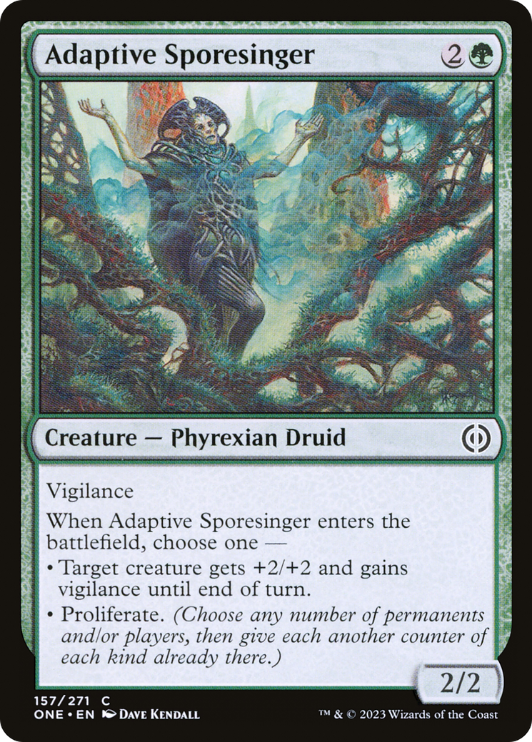 Adaptive Sporesinger [Phyrexia: All Will Be One] | Mindsight Gaming