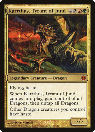 Karrthus, Tyrant of Jund [Alara Reborn] | Mindsight Gaming