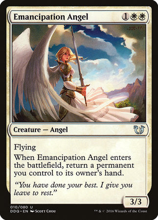 Emancipation Angel [Duel Decks: Blessed vs. Cursed] | Mindsight Gaming