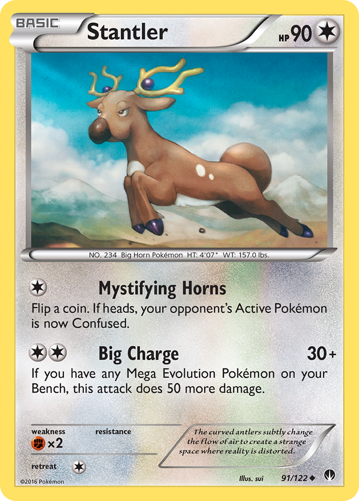Stantler (91/122) [XY: BREAKpoint] | Mindsight Gaming