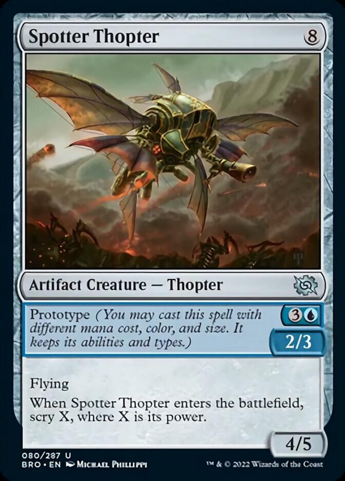 Spotter Thopter [The Brothers' War] | Mindsight Gaming