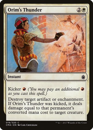 Orim's Thunder [Commander Anthology] | Mindsight Gaming