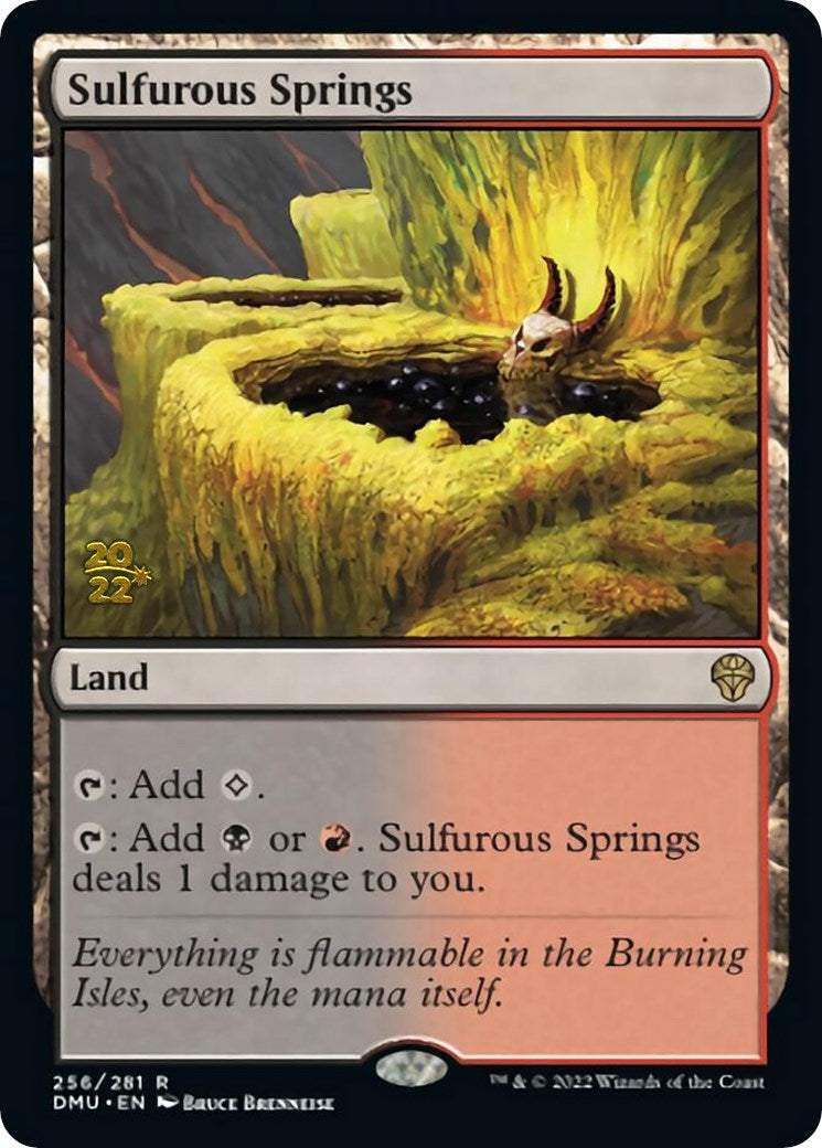 Sulfurous Springs [Dominaria United Prerelease Promos] | Mindsight Gaming