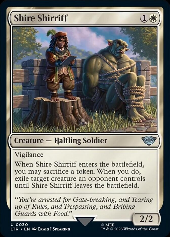 Shire Shirriff [The Lord of the Rings: Tales of Middle-Earth] | Mindsight Gaming
