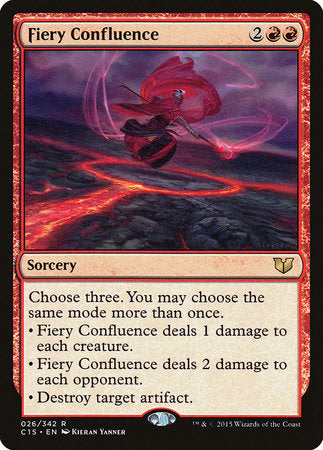 Fiery Confluence [Commander 2015] | Mindsight Gaming