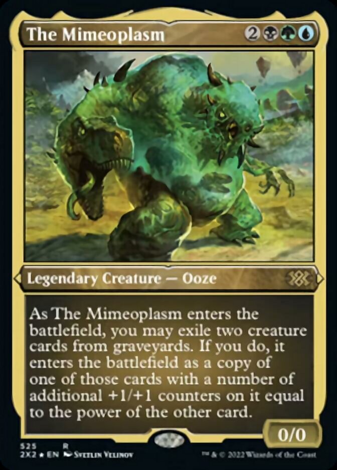 The Mimeoplasm (Foil Etched) [Double Masters 2022] | Mindsight Gaming