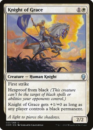 Knight of Grace [Dominaria] | Mindsight Gaming