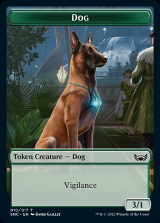 Cat // Dog Double-sided Token [Streets of New Capenna Tokens] | Mindsight Gaming