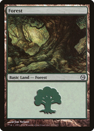 Forest (113) [Duels of the Planeswalkers] | Mindsight Gaming