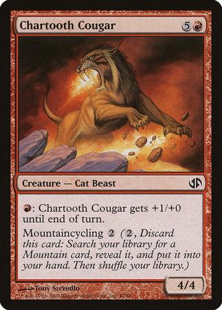 Chartooth Cougar [Duel Decks: Jace vs. Chandra] | Mindsight Gaming