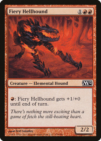 Fiery Hellhound [Magic 2012] | Mindsight Gaming