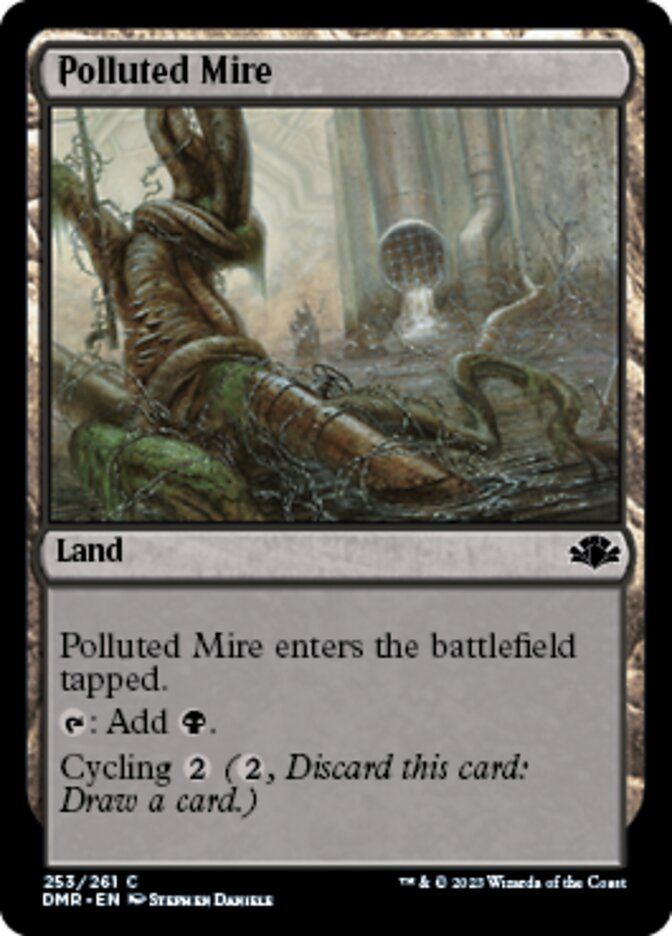 Polluted Mire [Dominaria Remastered] | Mindsight Gaming