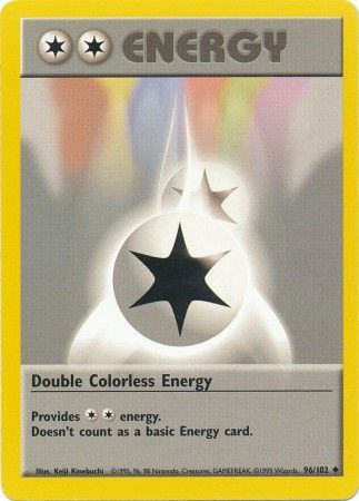 Double Colorless Energy (96/102) [Base Set Unlimited] | Mindsight Gaming