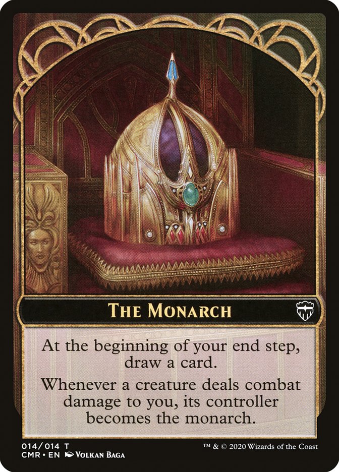 Golem // The Monarch Token [Commander Legends Tokens] | Mindsight Gaming