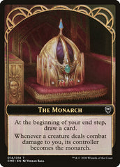 Elf Warrior // The Monarch Token [Commander Legends Tokens] | Mindsight Gaming