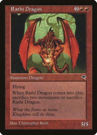 Rathi Dragon [Tempest] | Mindsight Gaming