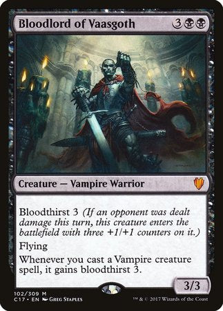 Bloodlord of Vaasgoth [Commander 2017] | Mindsight Gaming