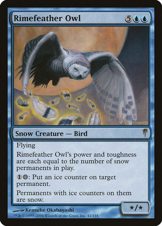 Rimefeather Owl [Coldsnap] | Mindsight Gaming