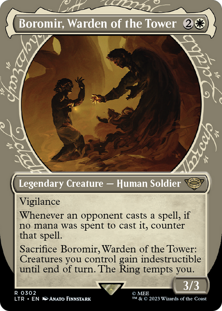 Boromir, Warden of the Tower (Showcase Ring Frame) [The Lord of the Rings: Tales of Middle-Earth] | Mindsight Gaming