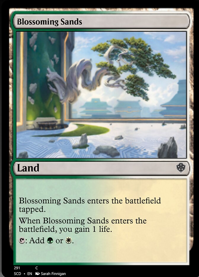 Blossoming Sands [Starter Commander Decks] | Mindsight Gaming