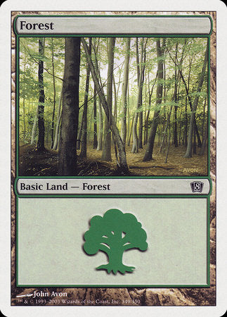 Forest (349) [Eighth Edition] | Mindsight Gaming