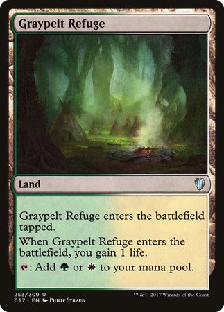 Graypelt Refuge [Commander 2017] | Mindsight Gaming