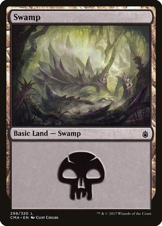Swamp (298) [Commander Anthology] | Mindsight Gaming