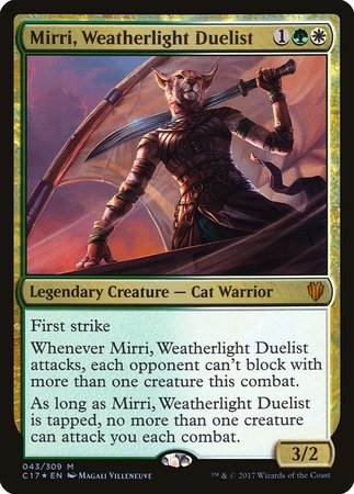 Mirri, Weatherlight Duelist [Commander 2017] | Mindsight Gaming
