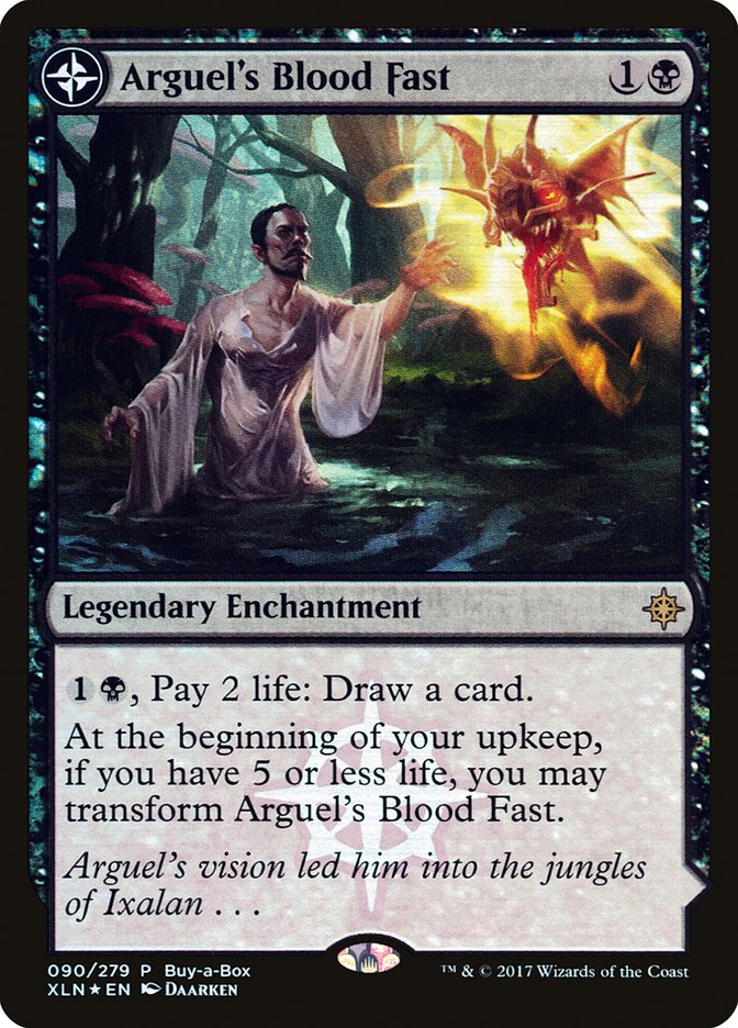Arguel's Blood Fast // Temple of Aclazotz (Buy-A-Box) [Ixalan Treasure Chest] | Mindsight Gaming