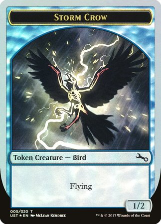 Storm Crow Token [Unstable Tokens] | Mindsight Gaming