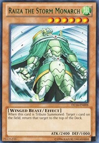 Raiza the Storm Monarch (Green) [DL14-EN008] Rare | Mindsight Gaming