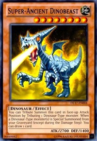 Super-Ancient Dinobeast (Blue) [DL17-EN004] Rare | Mindsight Gaming