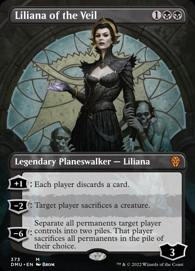 Liliana of the Veil (Borderless) [Dominaria United] | Mindsight Gaming