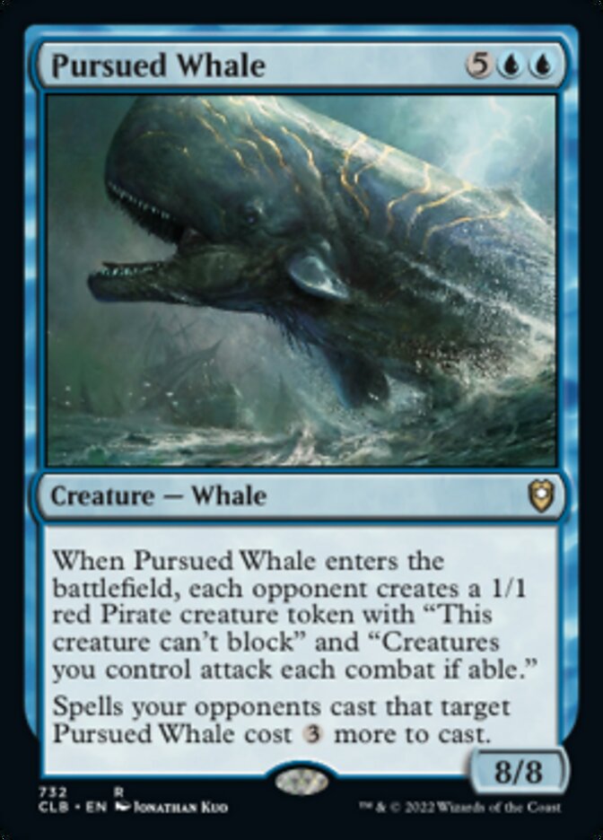 Pursued Whale [Commander Legends: Battle for Baldur's Gate] | Mindsight Gaming