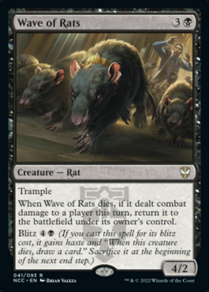 Wave of Rats [Streets of New Capenna Commander] | Mindsight Gaming