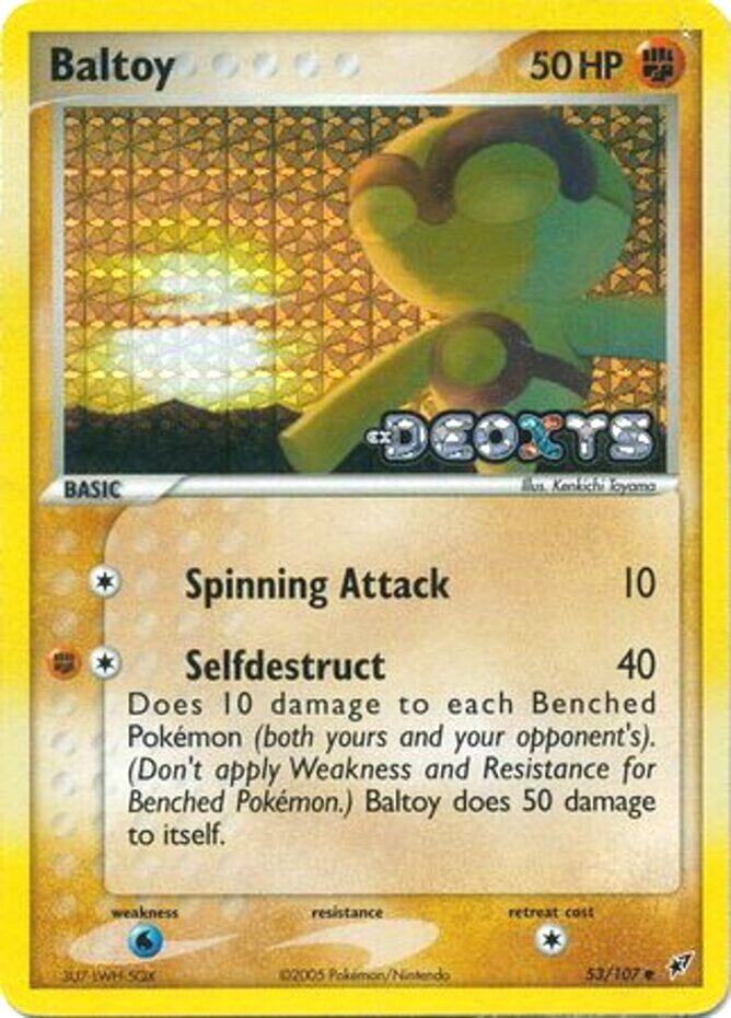 Baltoy (53/107) (Stamped) [EX: Deoxys] | Mindsight Gaming