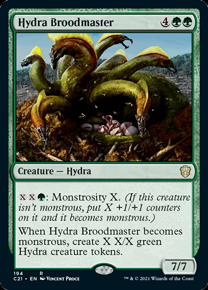 Hydra Broodmaster [Commander 2021] | Mindsight Gaming