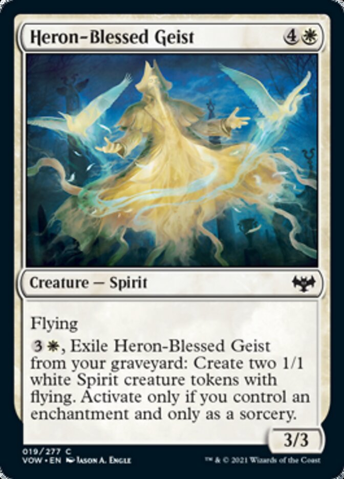 Heron-Blessed Geist [Innistrad: Crimson Vow] | Mindsight Gaming