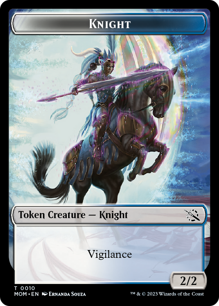 Knight Token [March of the Machine Tokens] | Mindsight Gaming