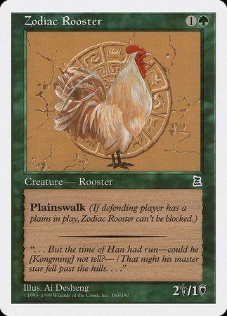 Zodiac Rooster [Portal Three Kingdoms] | Mindsight Gaming