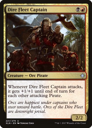 Dire Fleet Captain [Ixalan] | Mindsight Gaming