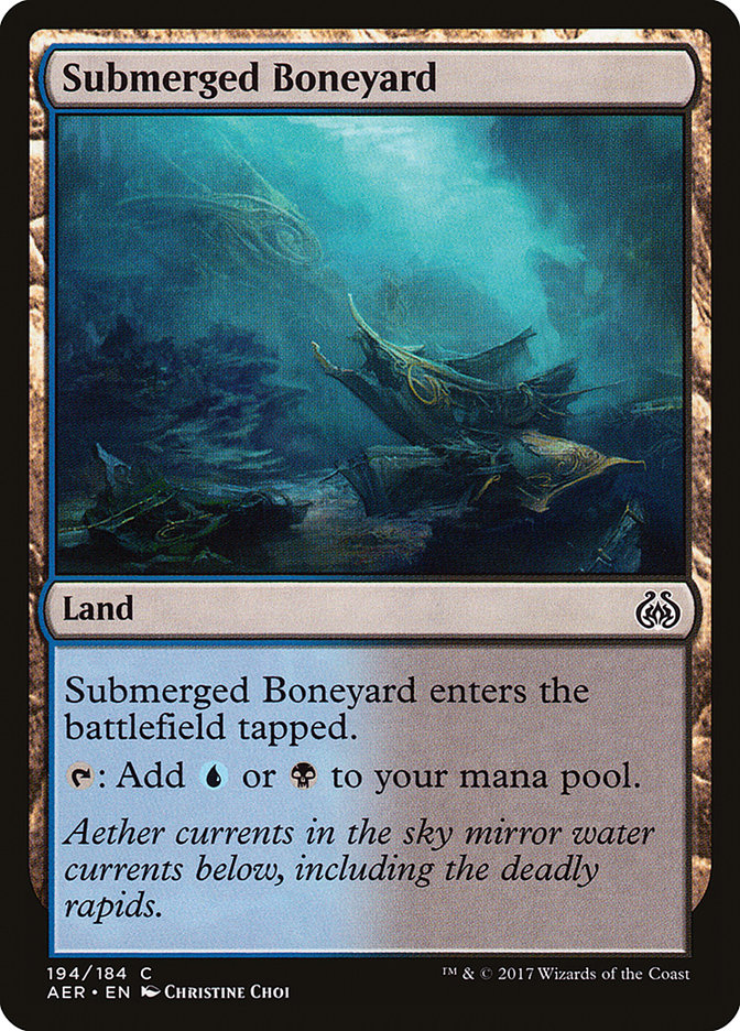 Submerged Boneyard [Aether Revolt] | Mindsight Gaming