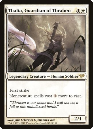 Thalia, Guardian of Thraben [Dark Ascension] | Mindsight Gaming