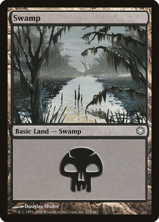 Swamp (375) [Coldsnap Theme Decks] | Mindsight Gaming