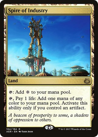 Spire of Industry [Aether Revolt] | Mindsight Gaming