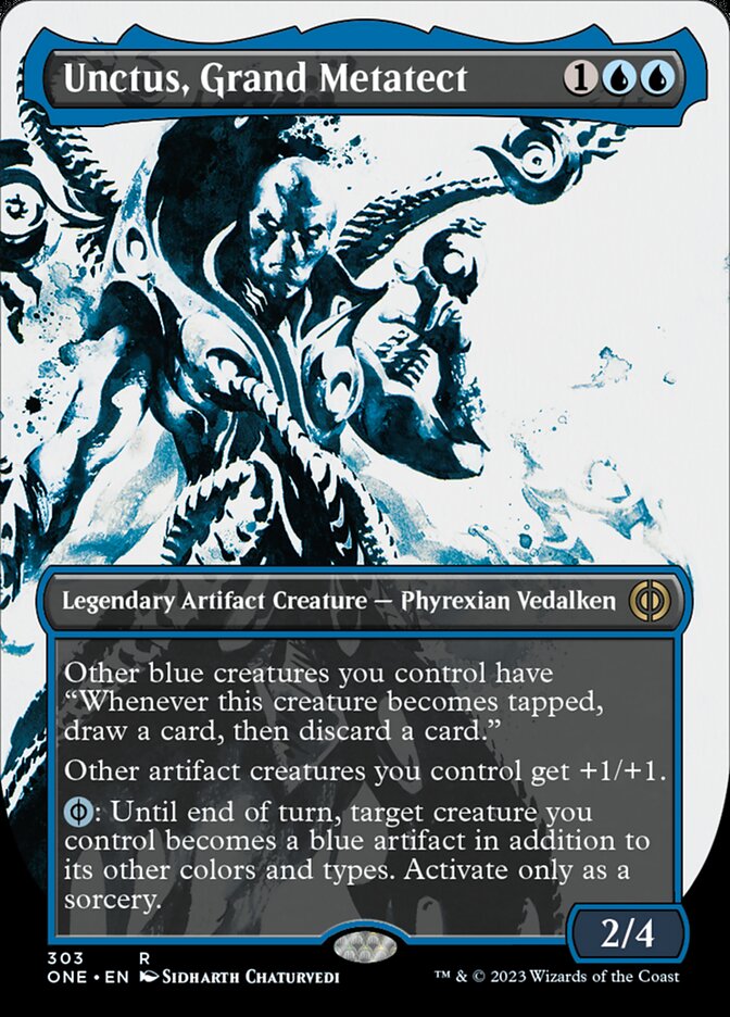Unctus, Grand Metatect (Borderless Ichor) [Phyrexia: All Will Be One] | Mindsight Gaming