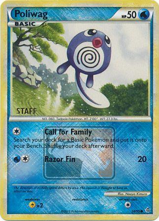 Poliwag (58/95) (League Promo Staff) [HeartGold & SoulSilver: Unleashed] | Mindsight Gaming